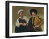 The Fortune Teller, circa 1594-Caravaggio-Framed Giclee Print