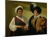 The Fortune Teller, circa 1596-97-Caravaggio-Mounted Giclee Print