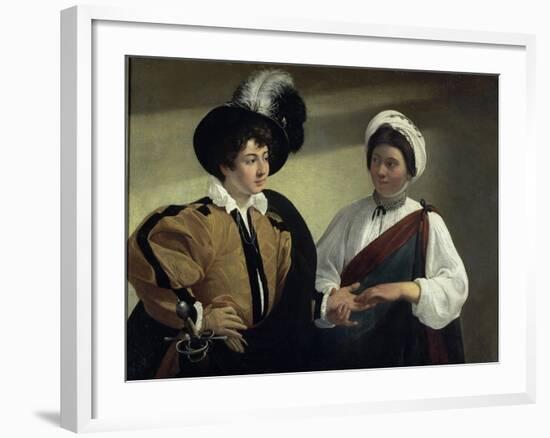 The Fortune Teller-Caravaggio-Framed Giclee Print