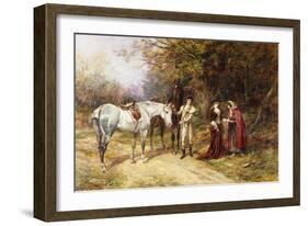 The Fortune Teller-Heywood Hardy-Framed Giclee Print