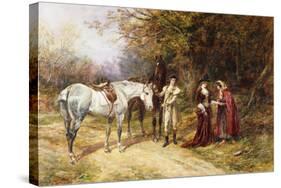 The Fortune Teller-Heywood Hardy-Stretched Canvas