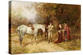 The Fortune Teller-Heywood Hardy-Stretched Canvas