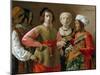 The Fortune Teller-Georges de La Tour-Mounted Giclee Print