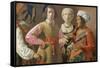 The Fortune Teller-Georges de La Tour-Framed Stretched Canvas