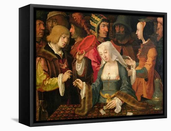 The Fortune Teller-Lucas van Leyden-Framed Stretched Canvas