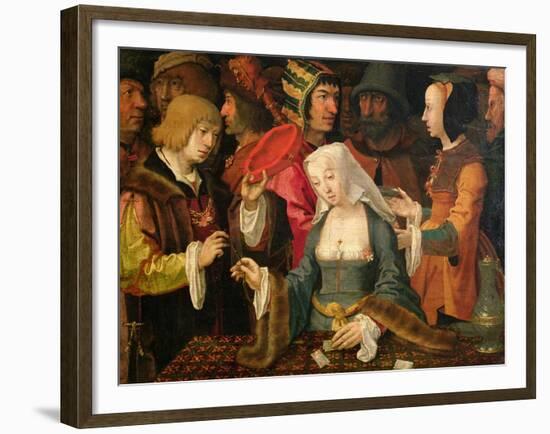 The Fortune Teller-Lucas van Leyden-Framed Giclee Print