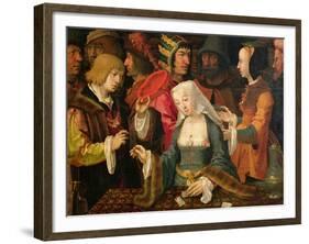 The Fortune Teller-Lucas van Leyden-Framed Giclee Print