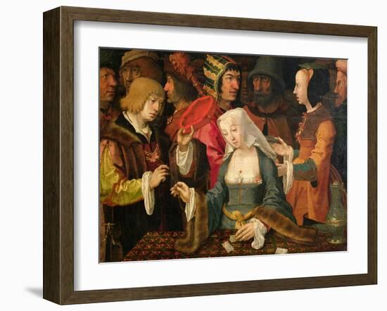 The Fortune Teller-Lucas van Leyden-Framed Giclee Print