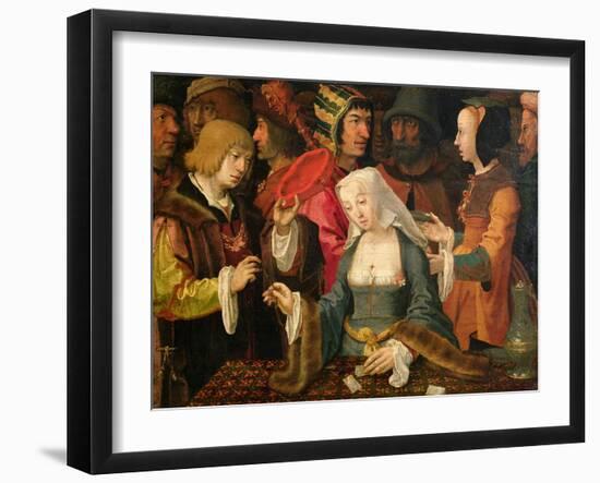 The Fortune Teller-Lucas van Leyden-Framed Giclee Print