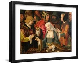 The Fortune Teller-Lucas van Leyden-Framed Giclee Print