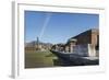 The Forum and Vesuvius Volcano, Pompeii, UNESCO World Heritage Site, Campania, Italy, Europe-Angelo Cavalli-Framed Photographic Print