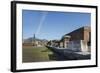 The Forum and Vesuvius Volcano, Pompeii, UNESCO World Heritage Site, Campania, Italy, Europe-Angelo Cavalli-Framed Photographic Print