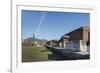 The Forum and Vesuvius Volcano, Pompeii, UNESCO World Heritage Site, Campania, Italy, Europe-Angelo Cavalli-Framed Photographic Print