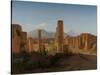 The Forum at Pompeii with Vesuvius in the Background, 1841-Christen Schiellerup Købke-Stretched Canvas