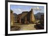 The Forum of Pompeii', C1816-1822-Achille Etna Michallon-Framed Giclee Print