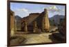The Forum of Pompeii', C1816-1822-Achille Etna Michallon-Framed Giclee Print