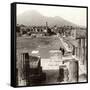 The Forum of Pompeii, Italy, 1894-null-Framed Stretched Canvas