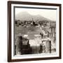 The Forum of Pompeii, Italy, 1894-null-Framed Giclee Print