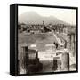 The Forum of Pompeii, Italy, 1894-null-Framed Stretched Canvas