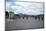 The Forum of Pompeii with Mount Vesuvius in the Background, Pompeii, Campania, Italy-Oliviero Olivieri-Mounted Photographic Print