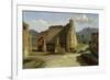 The Forum of Pompeii-Achille Etna Michallon-Framed Giclee Print