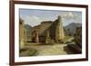 The Forum of Pompeii-Achille Etna Michallon-Framed Giclee Print