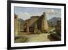 The Forum of Pompeii-Achille Etna Michallon-Framed Giclee Print