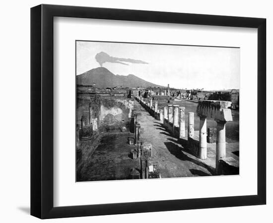 The Forum, Pompeii, Italy, 1893-John L Stoddard-Framed Premium Giclee Print