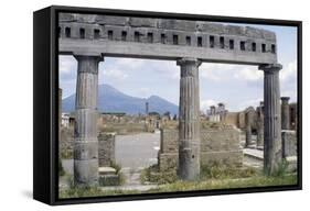 The Forum, Pompeii-null-Framed Stretched Canvas