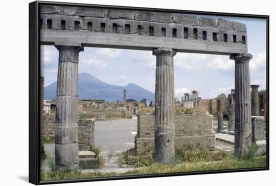 The Forum, Pompeii-null-Framed Photographic Print