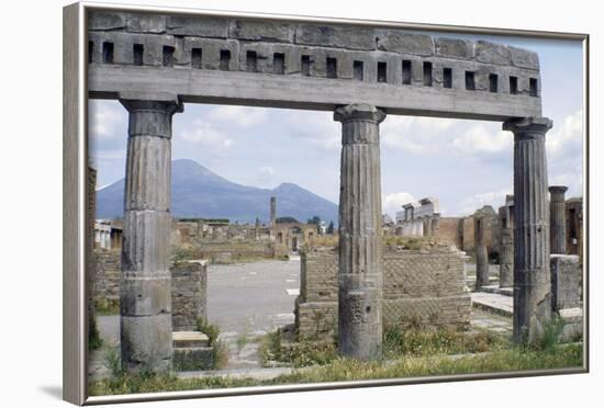 The Forum, Pompeii-null-Framed Photographic Print