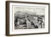 The Forum Pompeii-null-Framed Giclee Print