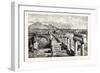 The Forum Pompeii-null-Framed Giclee Print