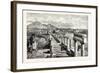 The Forum Pompeii-null-Framed Giclee Print