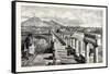 The Forum Pompeii-null-Framed Stretched Canvas