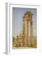 The Forum, Rome, 1875-Niels-anders Bredal-Framed Giclee Print