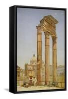 The Forum, Rome, 1875-Niels-anders Bredal-Framed Stretched Canvas