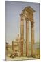 The Forum, Rome, 1875-Niels-anders Bredal-Mounted Giclee Print