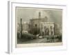 The Forum- Rome, Italy-W.H. Bartlett-Framed Art Print