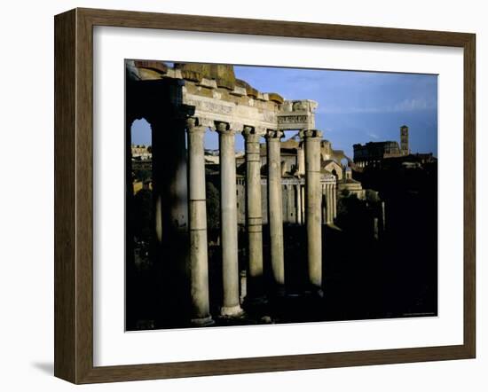 The Forum, Rome, Lazio, Italy-Oliviero Olivieri-Framed Photographic Print