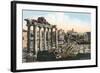 The Forum, Rome-null-Framed Art Print