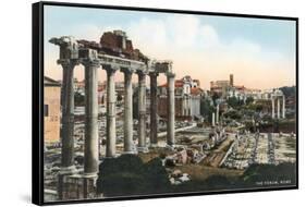 The Forum, Rome-null-Framed Stretched Canvas