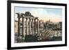 The Forum, Rome-null-Framed Premium Giclee Print