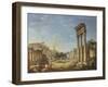 The Forum, Rome-Giovanni Paolo Pannini-Framed Giclee Print