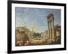 The Forum, Rome-Giovanni Paolo Pannini-Framed Giclee Print