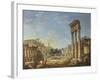 The Forum, Rome-Giovanni Paolo Pannini-Framed Giclee Print