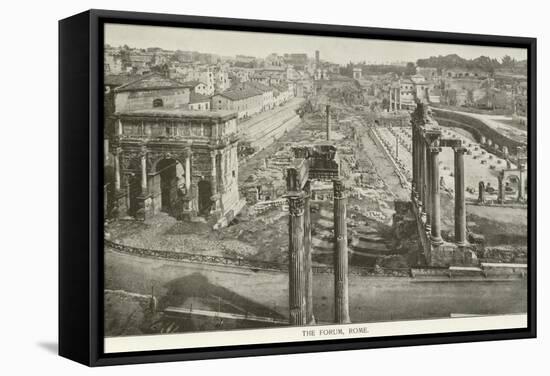The Forum, Rome-null-Framed Stretched Canvas