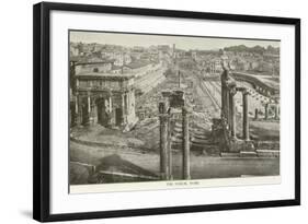 The Forum, Rome-null-Framed Giclee Print