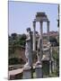 The Forum, Unesco World Heritage Site, Rome, Lazio, Italy-Roy Rainford-Mounted Photographic Print