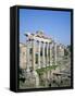 The Forum, Unesco World Heritage Site, Rome, Lazio, Italy-Roy Rainford-Framed Stretched Canvas